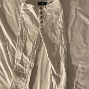 Hollister - White Skinny Jeans